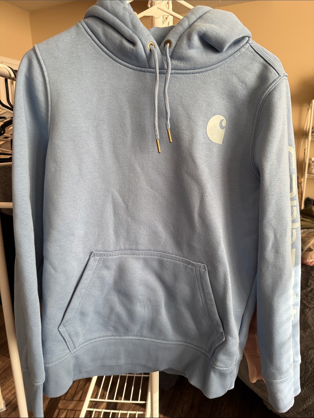 Carhartt Light Blue Relaxed Fit Hoodie